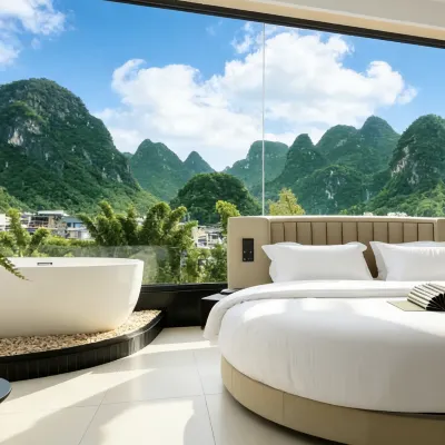 Yunwu Vacation Boutique Stay (20 Yuan Renminbi Scenic Viewing Platform) Hotels near Xingping Ancient Town