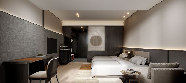 Mingquan Light bamboo Hotel Các khách sạn ở Tân Hưng