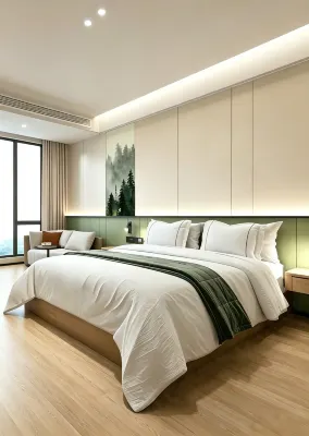 Chujian Audio-visual Apartment (Mudanjiang Wanda Plaza) - Cho phép mang theo thú cưng