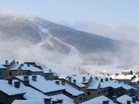 吉林松花湖企鹅滑雪公寓滑雪影像