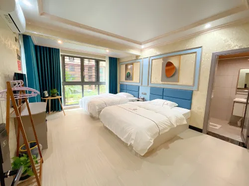 Blue Time Hotel Wuchuan Các khách sạn ở Vụ Xuyên