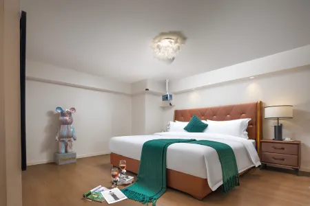 Xiduo Selected Hotel Apartments (Chengdu Hongxingqiao Branch) Отели рядом с достопримечательностью «CH8 Livehouse (Wanmei)»