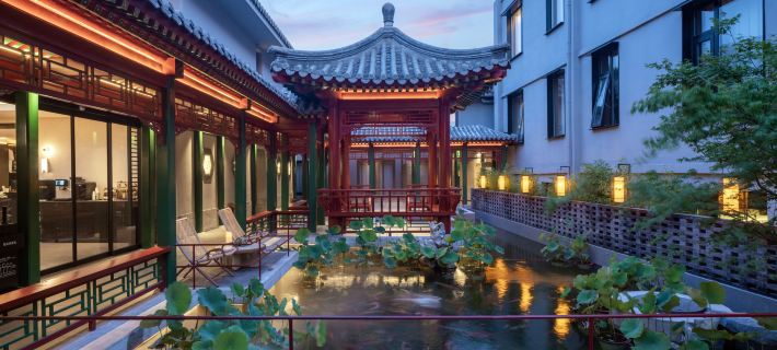 Beijing Dongfang Jingdi Ruhua Jiangnan Hidden Luxury Resort Courtyard (Wangfujing Tian'anmen) Hotels in Peking