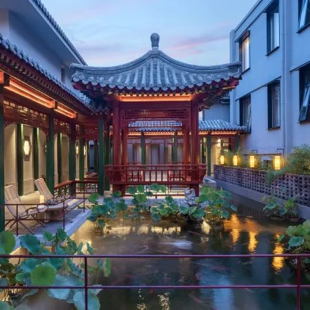 Beijing Dongfang Jingdi Ruhua Jiangnan Hidden Luxury Resort Courtyard (Wangfujing Tian'anmen)