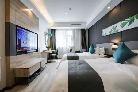 Thank Intelligent Hotel (Zhengzhou Huayuan Road Zhengxuancheng Branch) Отели рядом с достопримечательностью «Henan Water Conservancy and Environment Vocational College»