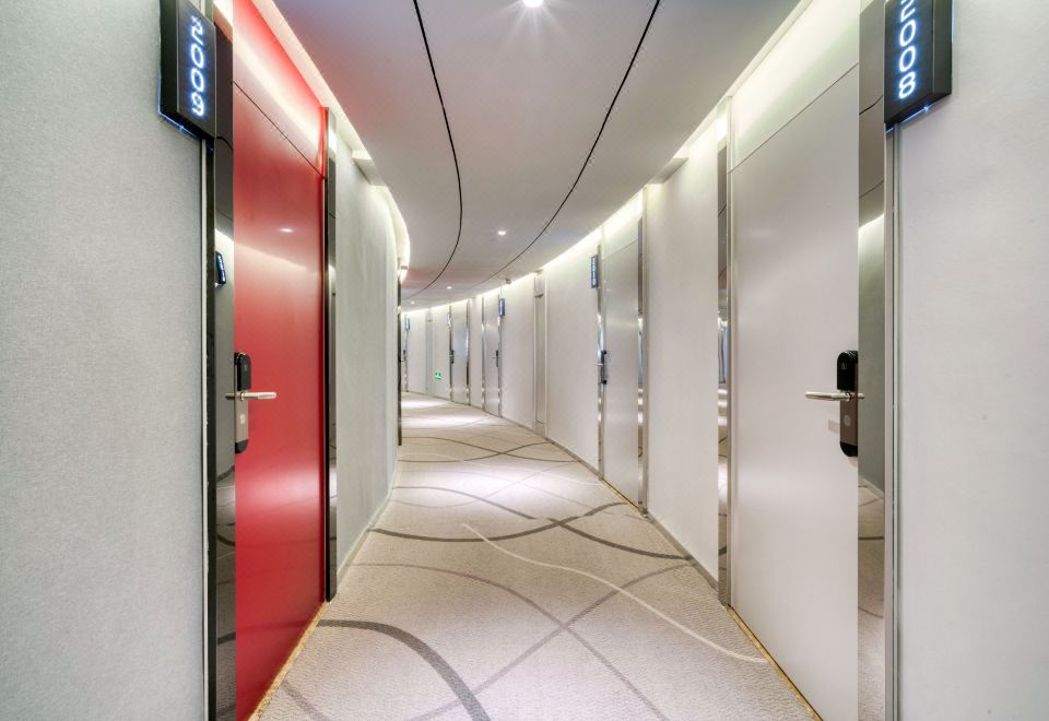 쾌적한 로비 풍경