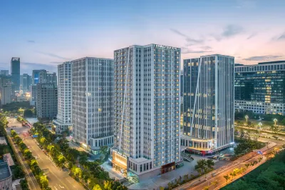 Atour Hotel Wuhan Guanggu Science and Technology Exhibition Centre Gaokeyuan Hotel di Distrik Bisnis Zhongnan