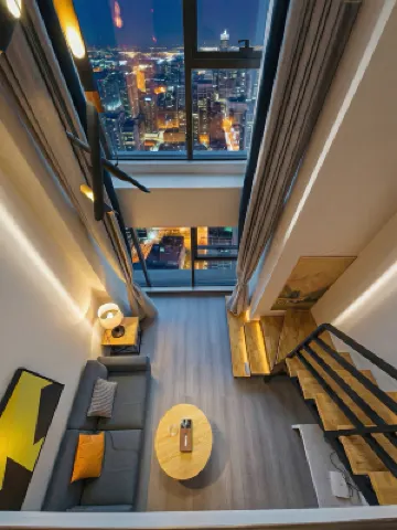 Chongqing Evening Language Loft Duplex Boutique Hotel (Guanyinqiao Longhu Xinyi Street)