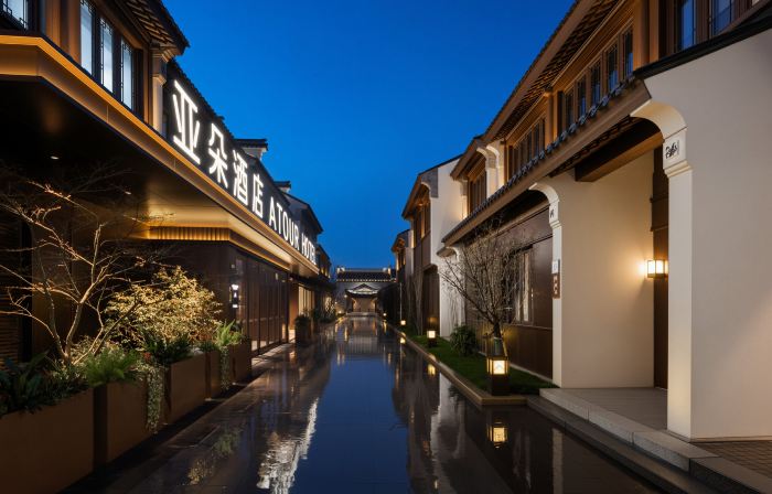 無錫樑溪區惠山古鎮景區亞朵酒店