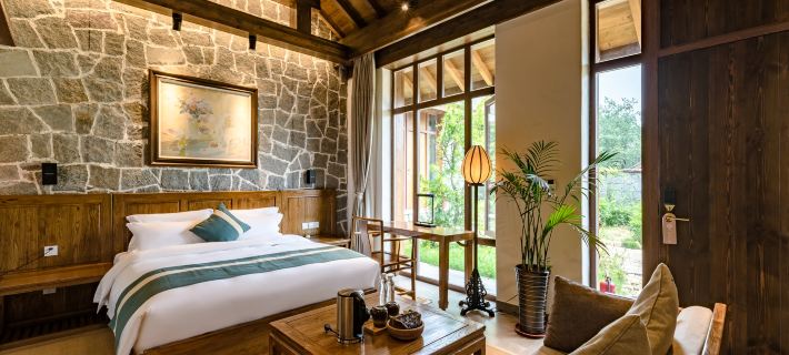 Floral Hotel· Fuquan Mountain Hotel (Yimeng Mountain Tourist Area Mengshan National Forest Park) Ξενοδοχεία στην πόλη Πίνγκι