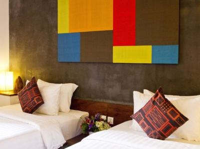 スーペリアツインルーム パティオ ホテル&アーバン リゾート プノンペンの写真