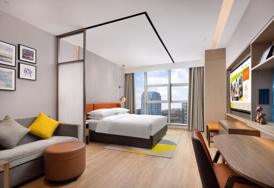 충칭 위베이 홈2 스위트 바이 힐튼 조식 공간 이미지