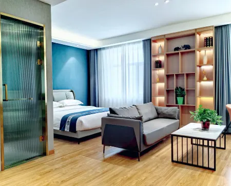 Jinchang Muqi Shangpin Hotel Отели рядом с достопримечательностью «Gansu Vocational and Technical College of Nonferrous Metallurgy»