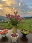 Rice Field Ideal | Blue Terraced Fields Panoramic View Homestay - bar