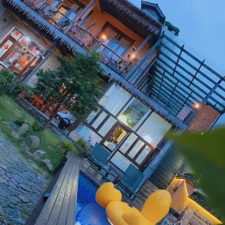 Shanyang·Open Garden Swimming Pool Courtyard Family Resort Villa