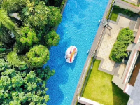 Yingde Baodun Lake Hushan Hot Spring Venice Single Family Holiday Villa
