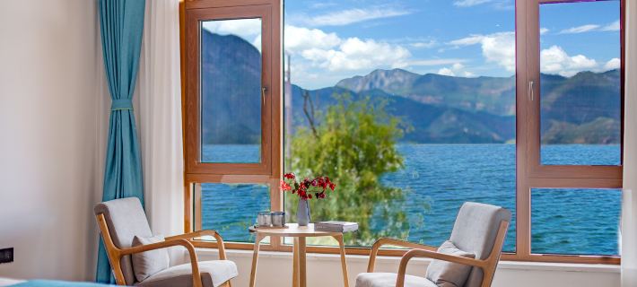 Lugu Lake Mosuo Wanghai Building Hotels in Ninglang