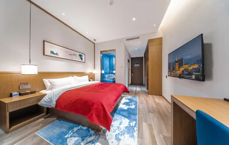 QIANNA HOTEL FINE (Luoyang Mingtang Scenic Area Yingtianmen) Отели рядом с Аэропорт Люян