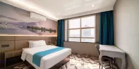 Chuang E Jia Fa Milai Hotel (Luqiao Fu Shi Square Store) - An IS Xi Meng Deluxe Double Bed Room