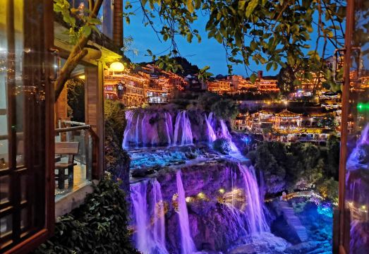 푸룽 타운 티안추안 인 객실 뷰