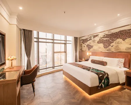 都市花園ホテル（浜州渤海国際中百ビル） 浜州のホテル