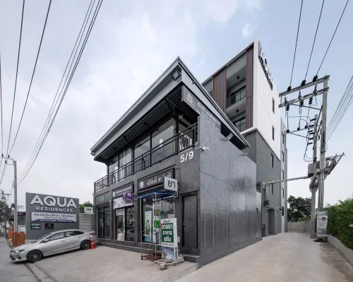 อควา เรสซิเดนซ์ โรงแรมใกล้สถานีรถไฟฟ้าวุฒากาศ