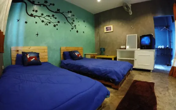 ห้องทวินสแตนดาร์ดมีเครื่องปรับอากาศ