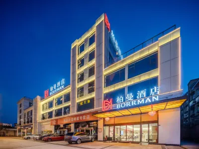 Borrman Hotel (Emei High-speed Railway Station Shuijing Square) Отели в г. Городская зона