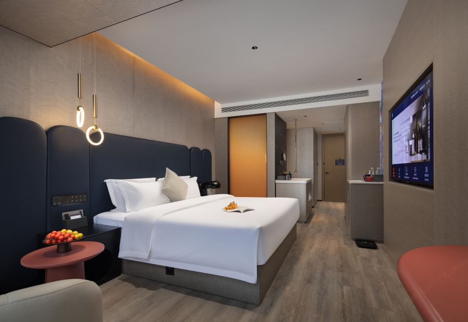 광저우 실비엔 아프리시티 호텔의 조식 공간