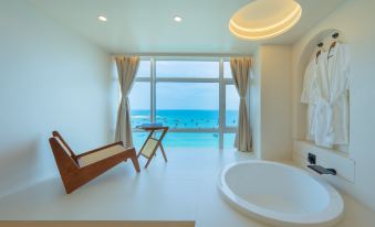 Xiehou Hαlfsea Seaview Beach Smart Homestay