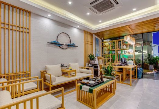 윈란 인 쑤저우의 전통적인 인테리어나 안뜰