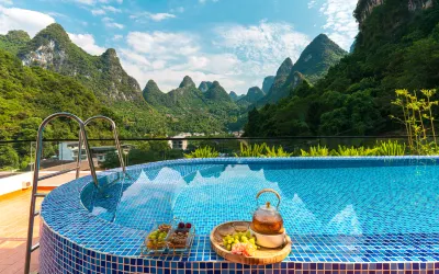 Secret Mountain Residence (20 yuan ) Hotels near Xingping Ancient Town