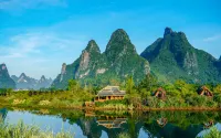 Yangshuo Sanqianxi Narada Resort Hotel Hôtels à : Yangshuo