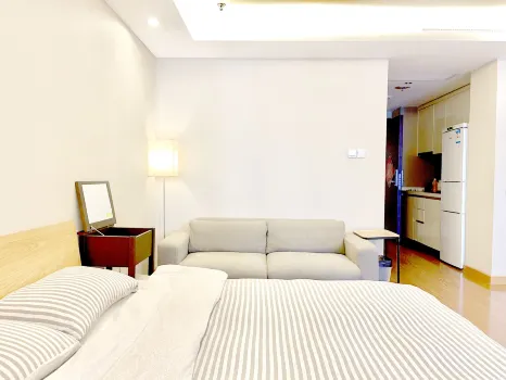 Tianjin Water View Service Apartment โรงแรมใกล้Xiaobailou European Style Street