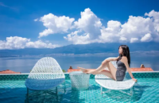Haizhaoshan • 270-Degree Cliff Seaview Holiday Villa (Dali Haidongfang) Hotel a Erhai Haidong Scenic Area