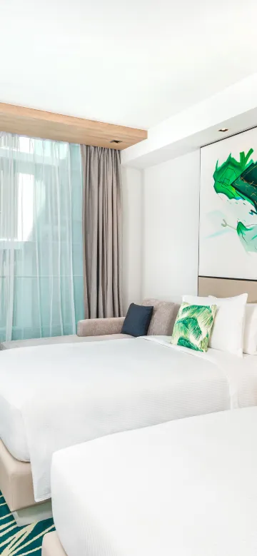 ห้องเตียงเดี่ยว 2 เตียง