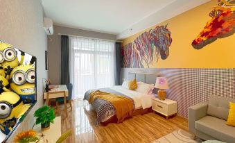 Tusheng Light Luxury Viewing Hotel (Laiwu Longtan East Street Tianzhu Branch)