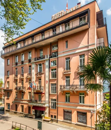 Hotel Federale Lugano Отели рядом со станцией Lugano Railway Station