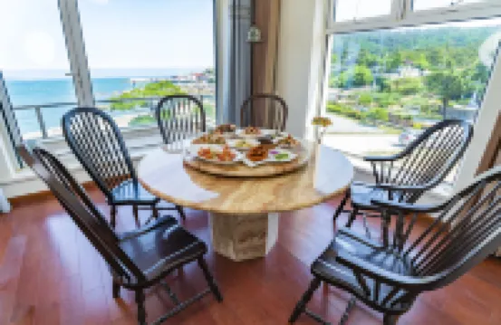 European sea view homestay in the ancient castle (Yaokou beach shop in Laoshan scenic area)