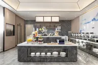 Moshang Qingju Hotel (Xinyang Huaibin West Asia Meiyue Plaza County Government Store) - فطور