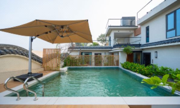 Yunfuli Hidden Stay · Yanxi Lishe Private Hot Spring Vacation Apartment (Dayi Anren Ancient Town)