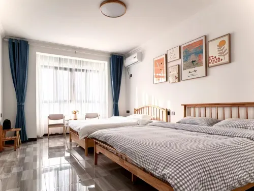 Hanyuan Liyuan Guesthouse - วิวภูเขา