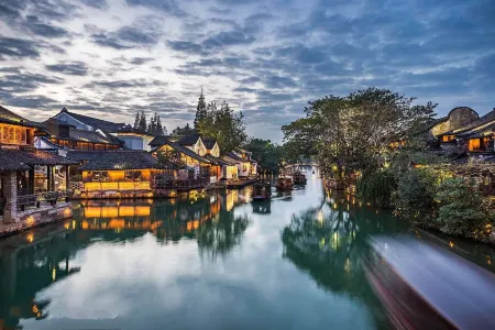 Wuzhen Uli Garden Hotel (Xizha Branch) Отели рядом с достопримечательностью «Wuzhen West Gate Scenic Area»