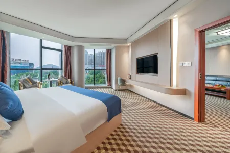 GreenTree Inn Hotel (Yulin Hongjin Market Yide Branch) Отели рядом с достопримечательностью «Night Market Street in Yulin City, Guangxi»