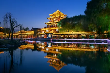 TKZCJD Отели рядом с достопримечательностью «Taierzhuang Ancient Town»