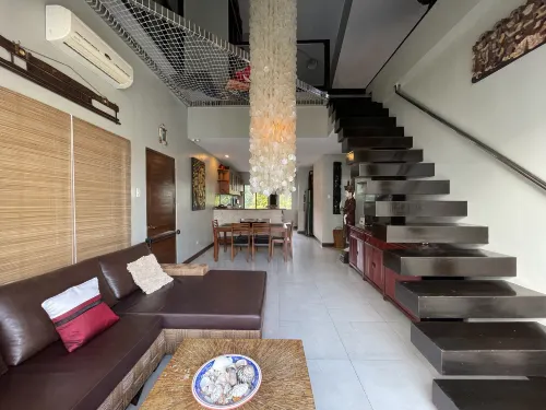 3 bedroom Penthouse at Asiana Villas in Boracay 5 minutes walk to White Beach