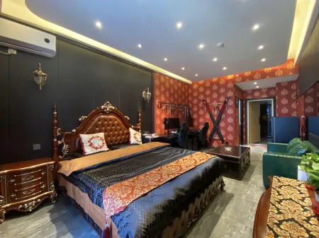 Daqing Wanda Electro-sports Couples Apartment Отели рядом с достопримечательностью «Daqing Oilfield Paradise»