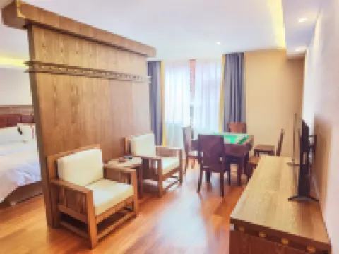 德格絳紅天堂主題文化飯店 德格住宿飯店