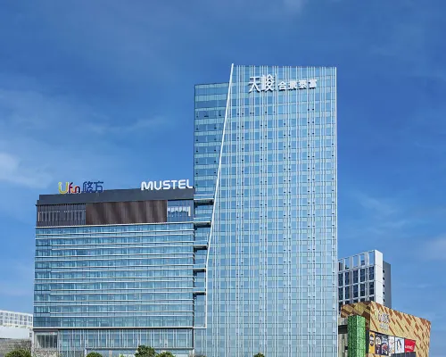 MUSTEL木文緹飯店(廣州中新知識城旺村地鐵站店) 王村附近的飯店