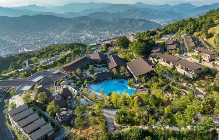 qing shui yan hot spring resort